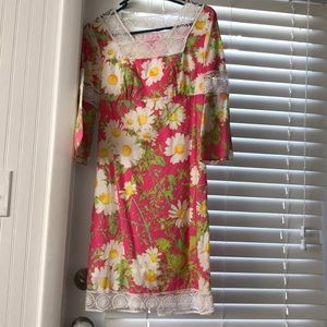 Lilly Pulitzer pink shift dress
